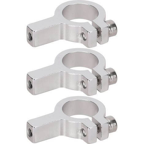 Lot de 3 Colliers de Serrage en Aluminium pour Arbre, Support de Montage Fileté M4, Kit de Fixation pour Robot, Accessoires de Bricolage 3403-0024-0015 (1/5)