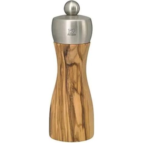 Peugeot Fidji Molinillo de Sal Madera de Olivo 15 cm
