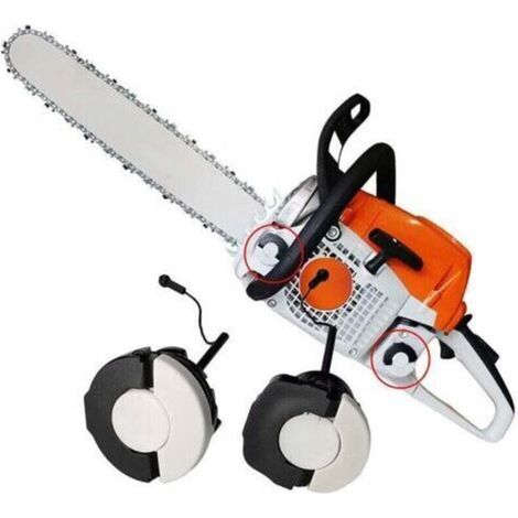 Lot de 2 bouchons pour réservoir à huile / Bouchon d'Essence carburant pour tronçonneuse Stihl ms171 ms181 MS200 ms210 ms200t ms211 ms192 ms192t ms230 ms240 ms250 ms260 ms340 MS360 56Vingt ,