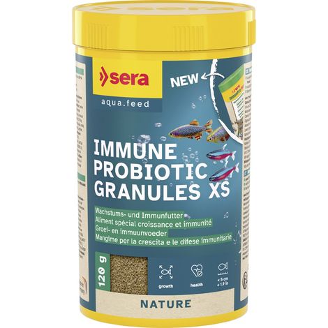 Sera Fischfutter Immune Probiotic Granules XS 250 ml Keine Angabe