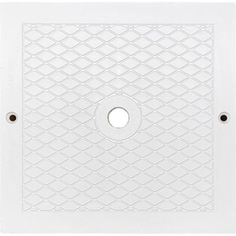 Tapa cuadrada de 25,4 cm para skimmer de piscina