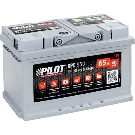 Batteria 12V - Pilot Start-Stop EFB - 65 Ah - 650 A - LB3 (1/4)