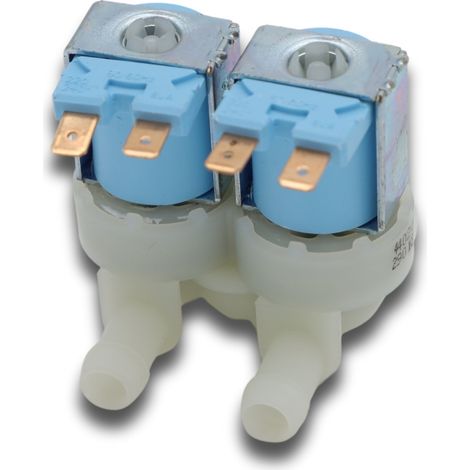 Ersatzteil - 2-Wege-Magnetventil - - BEKO, HOOVER, CANDY, AYA, FAR, LISTO, ALTUS, CONTINENTAL EDISON, SABA, SELECLINE, BLUESKY, FUNIX, BLOMBERG, ROSIERES, ESSENTIEL B, OTSEIN, SURFLINE (1/2)