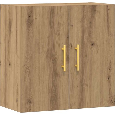 Maison Exclusive - Armadietto a Muro Rovere Artigianale 60x31x60 cm in Truciolato