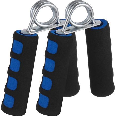 1 paire d'haltères pour muscler les mains et les doigts, pour adultes et enfants, fitness, sportifs, pianistes (bleu)