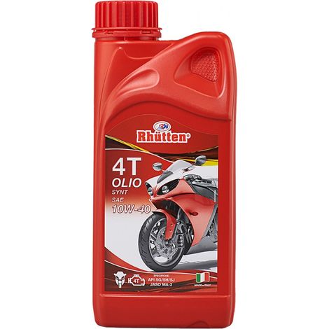 Aceite Moto Rhutten 4T Synt de 1L - Protección y Rendimiento para tu Motor de 4 Tiempos