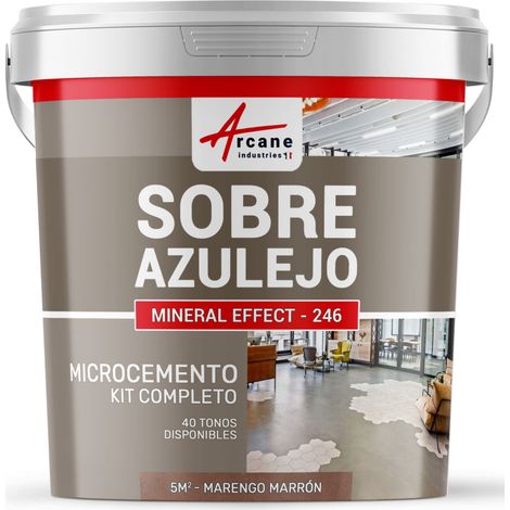 Microcemento sobre azulejos