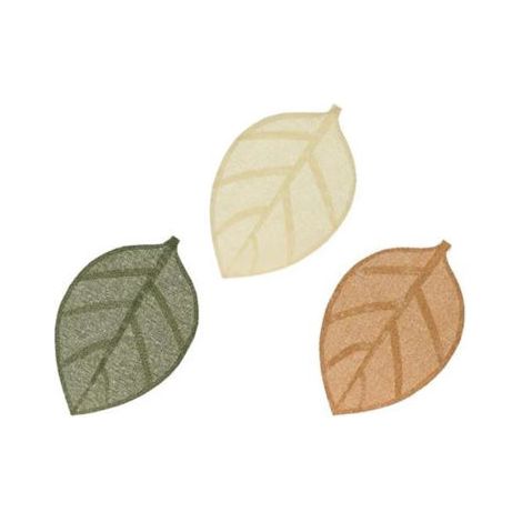 Mantel individual modelo hoja 30x46,5x0,1cm colores surtidos 806642