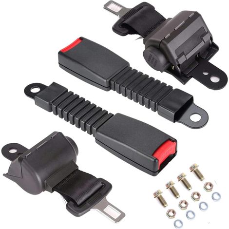 Ceinture de sécurité pour chariots élévateurs engins de chantier bus scolaires ceinture de sécurité automatique à deux points pour chariots de golf (1/5)