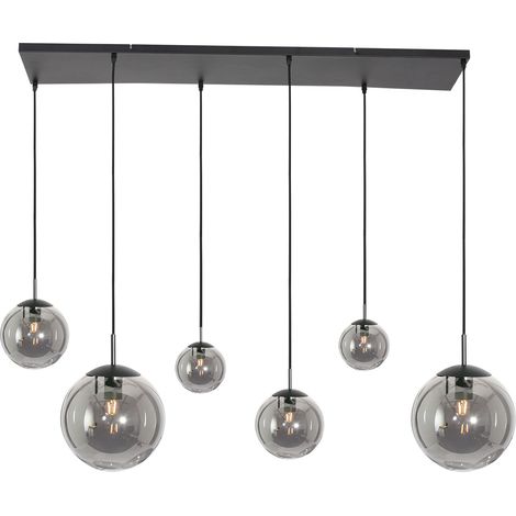 Steinhauer - lámpara colgante - Bollique LED - negro - vidrio (1/4)