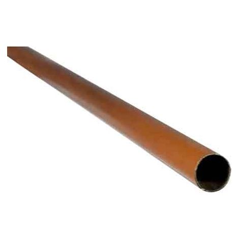TUBO PER ARMADIO TONDO Ø 18 mm - Bianco