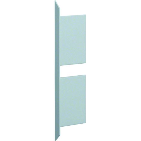 Embout pour BKIS épais 12,5mm double hauteur acier (VERZ) zingué (BKIS121306DVERZ)