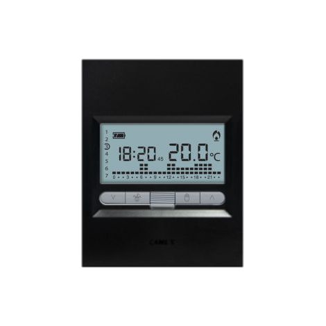 BPT Came TH350 termostato incasso compatibile Bticino Living NOW Sabbia Bianco Nero - TH350 TH/350 Nero