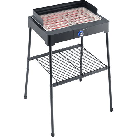 Severin PG 8566 Elektro Tischgrill Kontrollleuchte Schwarz