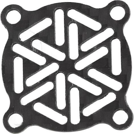 Couvercle de ventilateur de refroidissement en fibre de carbone 30x30mm pour voitures télécommandées, moteurs marins, ESC, etc. (1/5)