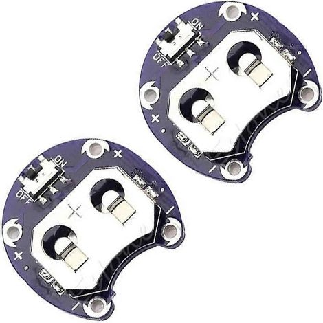 Support de pile CR2032 efficace pour une intégration facile dans les petits appareils comme (1/4)