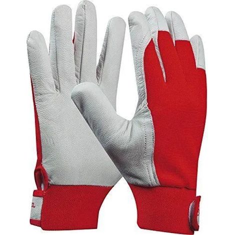 Guanti di protezione gebol uni fit comfort pelle capra ergonomico resistente