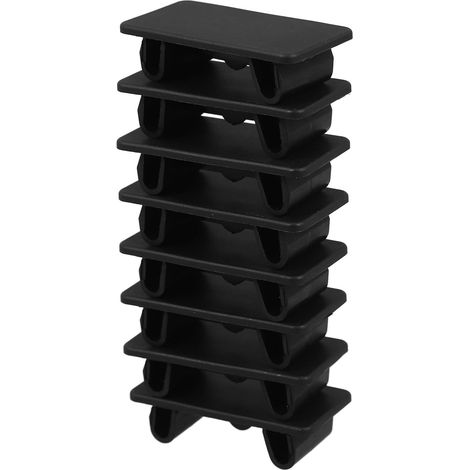 Cache-trou Lot de 8 Interrupteur à Bascule Noir pour en Abs Facile à Installer, pour Tableaux de Bord et Ateliers de Bricolage (1/5)