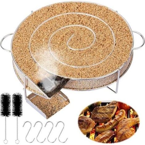Cold Smoke Generator - Stainless Steel - Round - 304 Stainless Steel - Easy to Use - Simple Cleaning