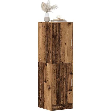 Küchenschrank Altholz-Optik 38x41,5x131,5 cm Holzwerkstoff