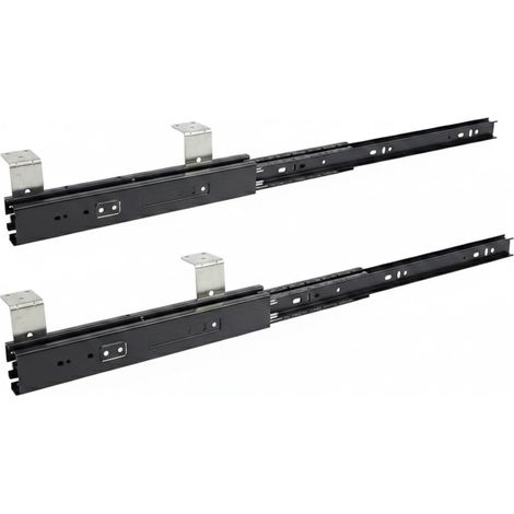Rails coulissants pour plateau de clavier, 1 paire (1/5)