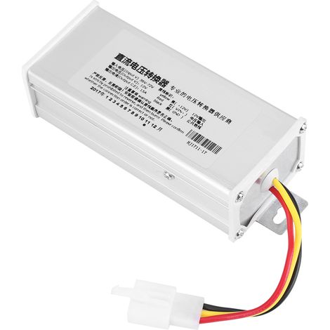 Adaptateur convertisseur CC 36-72 V vers 12 V 15 A 180 W pour batterie de scooter électrique