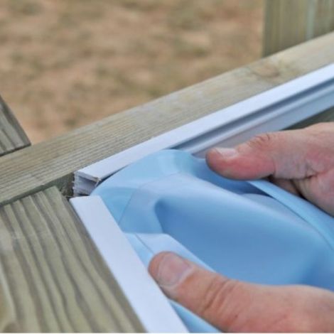 Liner per piscina Gre ovale 620x395x136 cm (1/3)