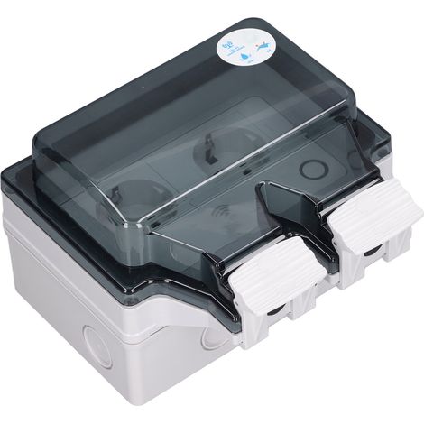 IP66 Wasserdichte Außensteckdose, wasserdicht, Wandsteckdose, elektrisch, WLAN-fähig, Smart Plug, Typ 86, 16 A, EU-Stecker, 110–250 V, SNW-2SR (1/5)