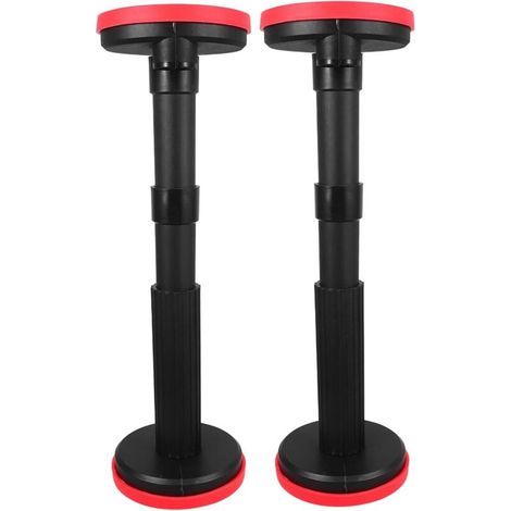 2 Pièces Cadre De Support Réglable Tige De Support D'outil Auxiliaire Boussole De Haute Précision Tige De Support De Levage Tige De Support De Tige D'armoire Décor PVC Black (1/5)