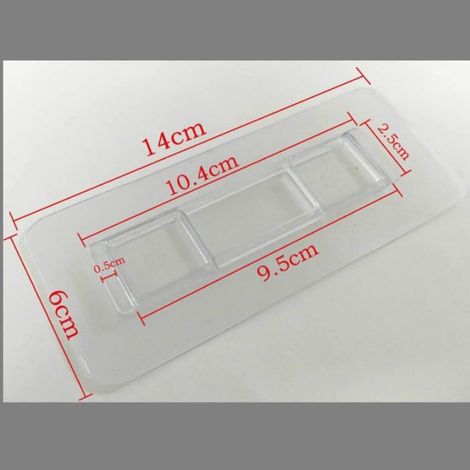 Colle transparente haute viscosité, adhésif fort avec boucle crochet - Fixer supports, séchage cheveux Corvina (1/3)