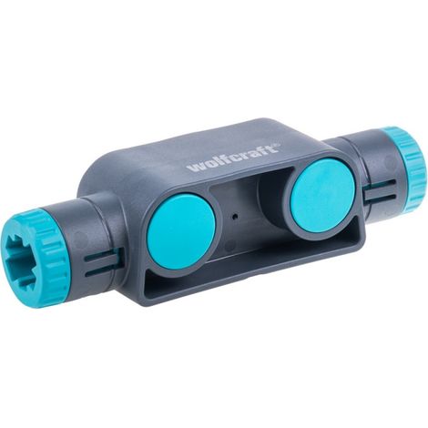 Wolfcraft Verbinder für Einhandzwingen bis 2000 mm Spannweite - Connector mit patentierter Drehschaltung, kompatibel mit wolfcraft Einhandzwingen EASY, PRO L, PRO ERGO, PRO MAX - Glasfaserverstärkter (1/4)
