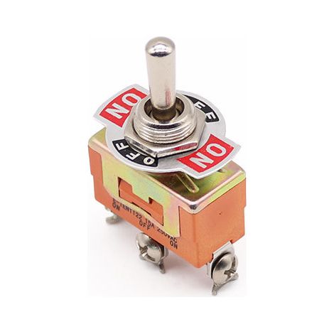 E-TEN-1122 Toggle Switch, Three-Prong, 3-Position, NO OFF, NO Stop, High Quality and Durable (1/4)