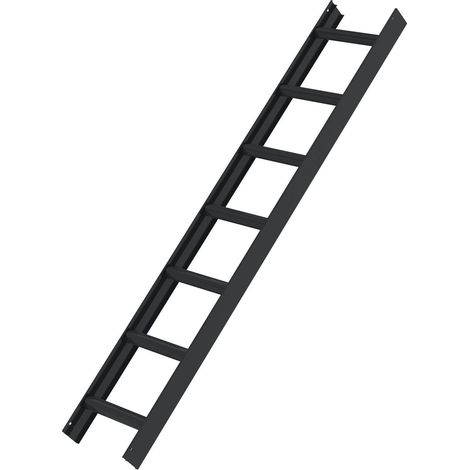 MUNK Aluminium Dachleiter 7 Sprossen anthrazitgrau