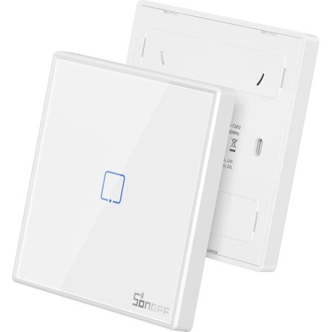 Interrupteur sans fil Sonoff T2EU1C-RF 433 MHz (1 canal)