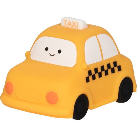 Amadeus Les Petits - Veilleuse Voiture jaune en silicone rechargeable USB (1/5)