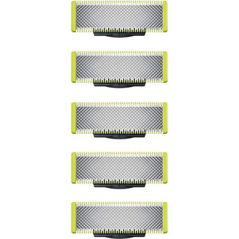Compatible con Philips QP2520, QP2630, QP210, QP220 y QP65. Cuchillas de repuesto para afeitadoras/recortadoras eléctricas, de acero inoxidable duradero, para recortar, dar estilo y afeitar. Paquete d (1/5)