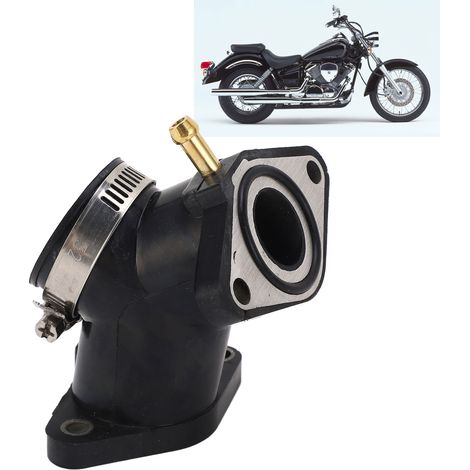 Vergaser-Ansaugkrümmer-Adapter für Yamaha Virago XV125, XV 125, V-Star XV250, XV 250 Route 66, XV240, Dragsta XVS 125 Motorräder (1/5)