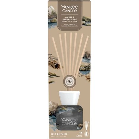 Yankee Candle Duftstäbchen mit Amber und Sandelholz, 100 ml (1/5)