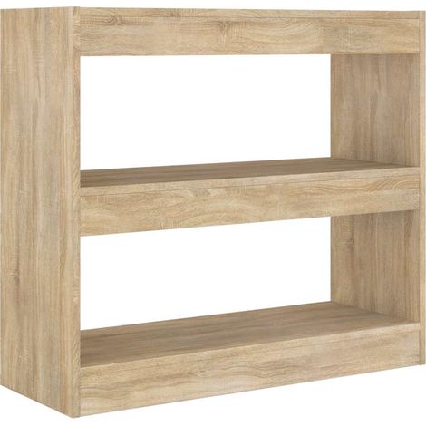 Maison Exclusive - Libreria/Divisorio Rovere Sonoma 80x30x72 cm (1/5)