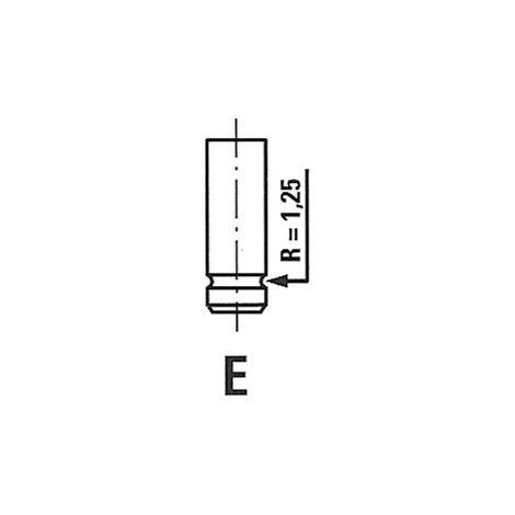 Soupape d'admission Freccia R4292/XB CITROËN 0948.56 0949.87 91535017 91537468