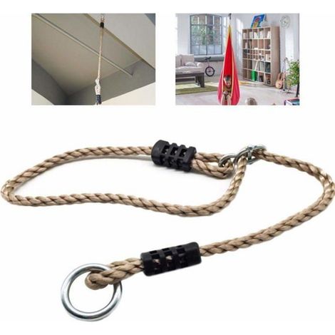 Corde D Extension - Nylon Résistant - Ajustable Pour Hamac Et Balançoire - Extérieur Intérieur - 2 Pièces (1/5)