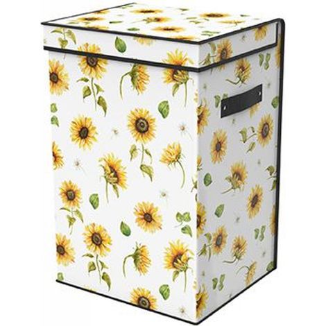 TrAdE Shop Traesio - Box Scatola Salvaspazio Armadio Contenitore Porta Oggetti Organizer 40x35x60 Cm - (1/2)