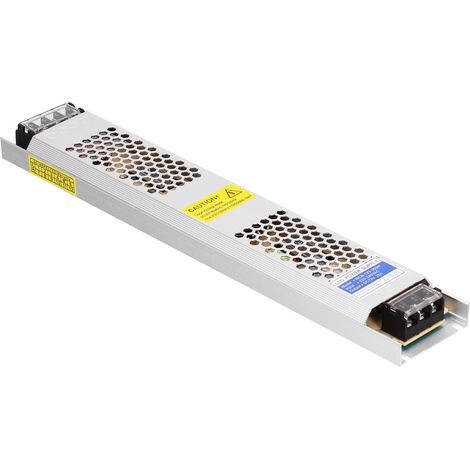 Schaltnetzteil für ultradünne LED-Streifen (310 x 55 x 24 mm), Aluminiumlegierung, stabile Leistung, 12 V, 300 W (1/5)