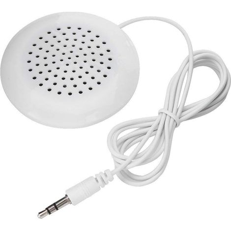 Enceinte Stéréo Mini - 1 Unité - Design Compact - Prise Jack 3,5mm - Pour MP3 Téléphone - Noir (1/5)