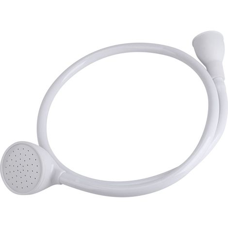 Douchette pour animaux, flexible, fixation par pression sur robinet de baignoire ou lavabo, pour le lavage des cheveux, coiffeur (1/5)