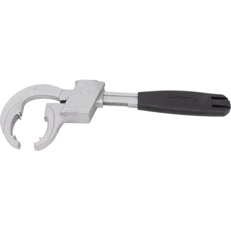 Clé à molette universelle réglable en alliage d'aluminium, outil de réparation multifonction pour salle de bain et évier (1/5)
