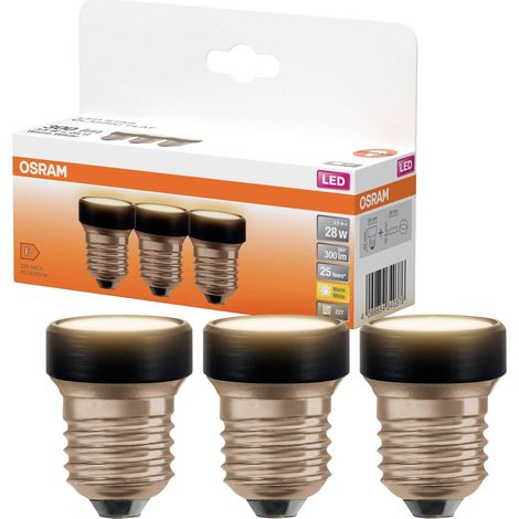OSRAM HOMELIGHTING 4099854340376 LED CEE F (A - G) E27 3.5 W = 28 W blanc chaud (Ø x L) 35 mm x 45 mm 3 pc(s) Y643393 (1/3)