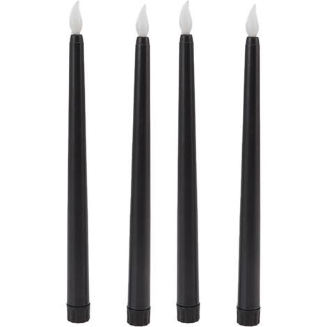 velas LED, sin humo, luz cálida, llama parpadeante, para bodas, fiestas e iglesias. (1/5)