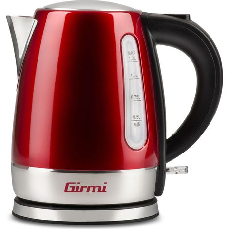 Girmi BL3202 Wasserkocher aus Metall, 1,2 l, 1630 W