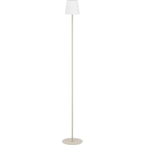 Eglo Stehlampe Fiorana 140,5 cm sandfarben/weiß (1/2)